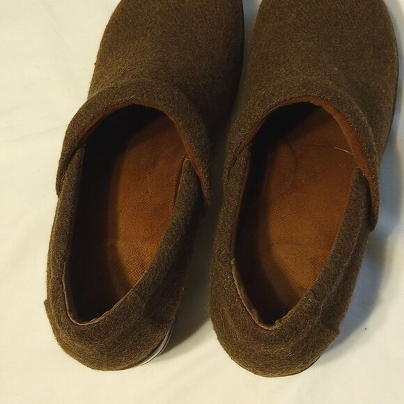 Brown Tweed b.o.c. Mules - Picture 8 of 11